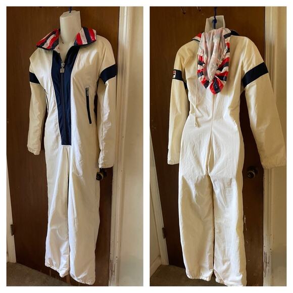 80s FILA hooded snow suit - Picture 1 of 16